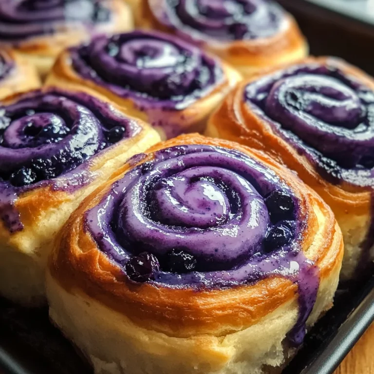 Blueberry Cinnamon Rolls