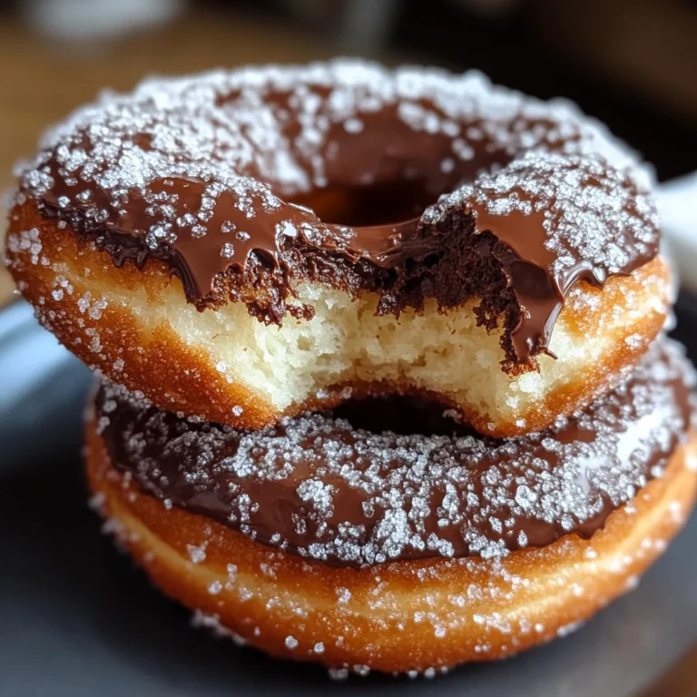 Chocolate Filled Donuts – Soft, Fluffy & Irresistibly Gooey