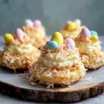 Coconut Macaron Cookie Nests Recipe