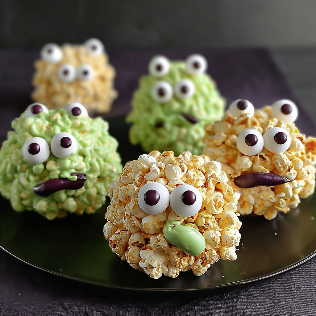 Monster Popcorn Balls