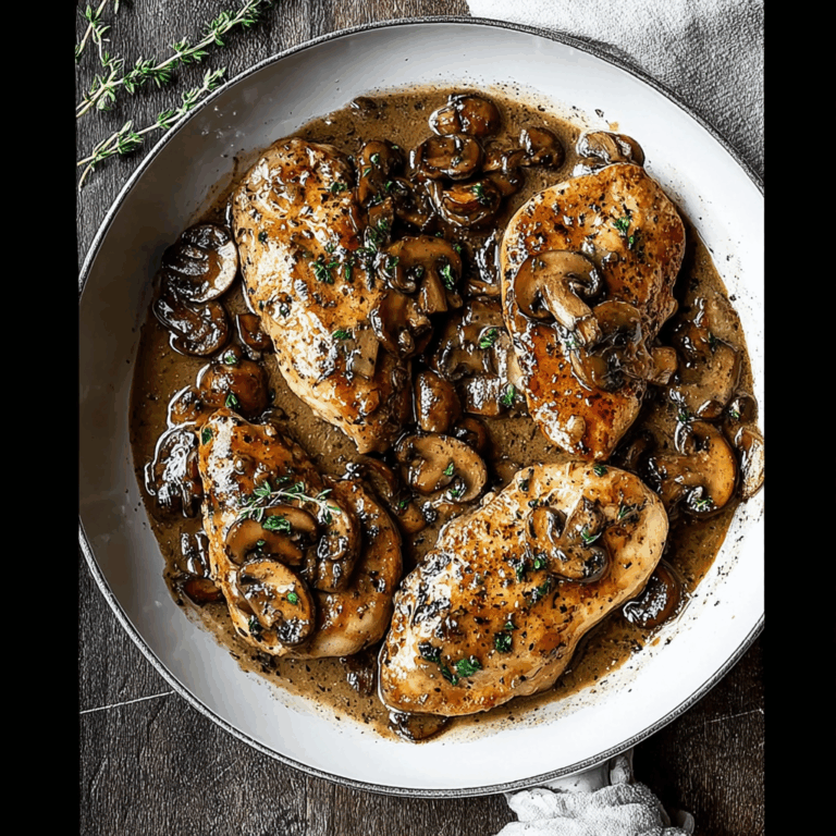 Creamy Chicken Marsala with Mushrooms for Cozy Nights