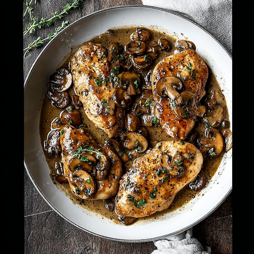 Creamy Chicken Marsala with Mushrooms for Cozy Nights