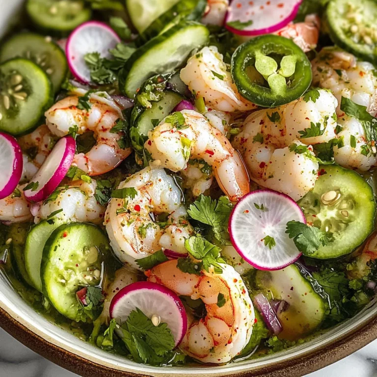 Aguachile Recipe (Mexican Shrimp Ceviche)