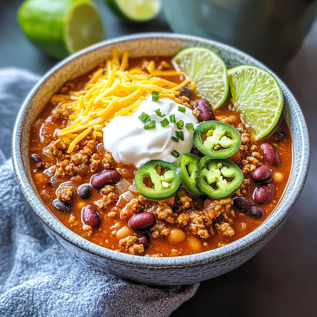Healthy Turkey Chili