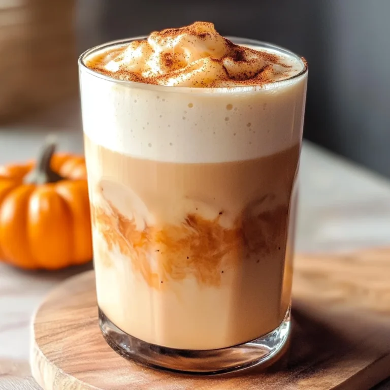 Iced Pumpkin Cream Chai Tea Latte (Starbucks Copycat)