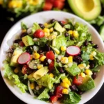 Mexican Chopped Salad with Honey-Lime Dressing