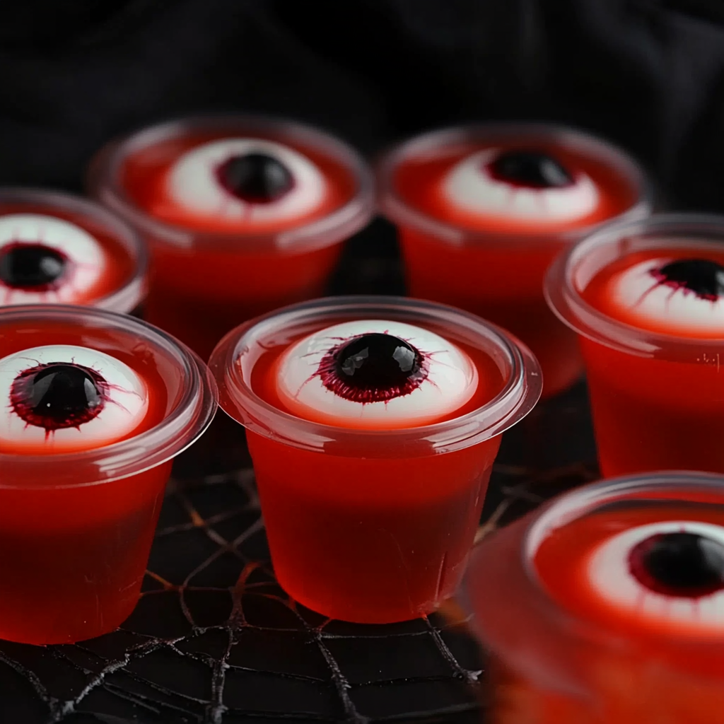 Halloween Eyeball Jello Shots